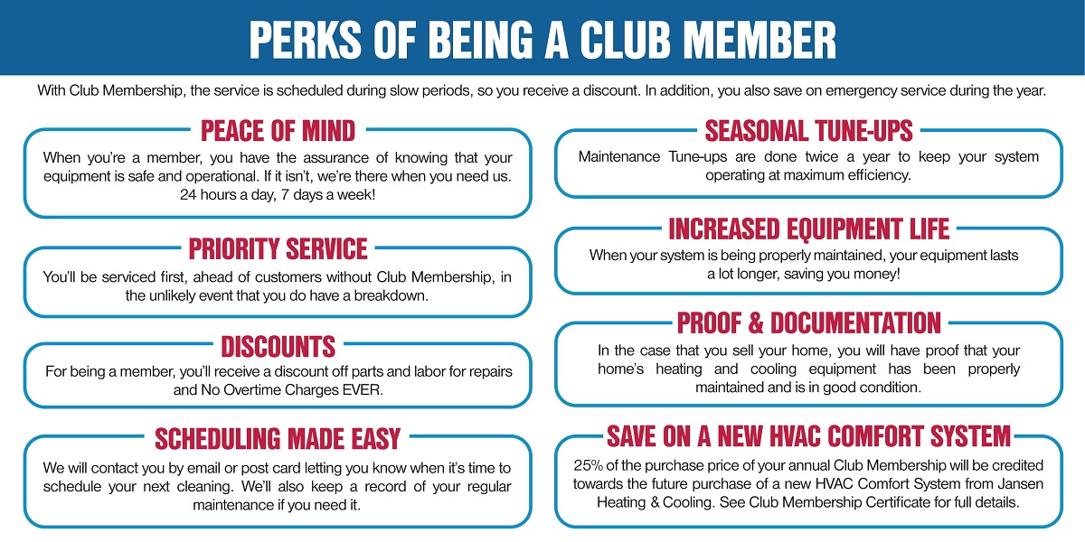 maintenance club hvac perks