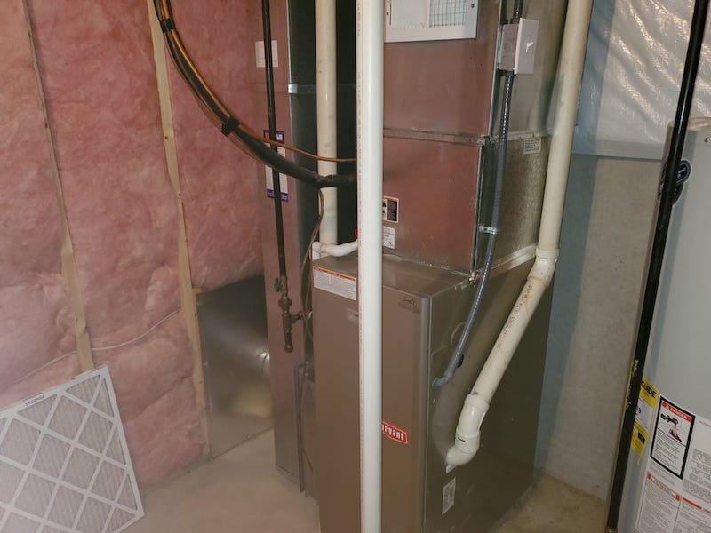 furnace in home